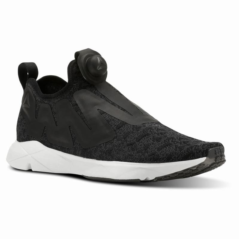 Adidasi Alergare Reebok Pump Supreme Barbati Negrii/Albi Romania FM2444WT
